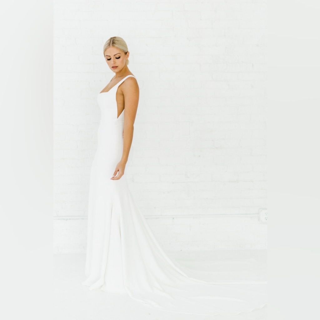 Brand New Alyssa Kristin Sydney 19101 Wedding Dress Gown Covid Bride